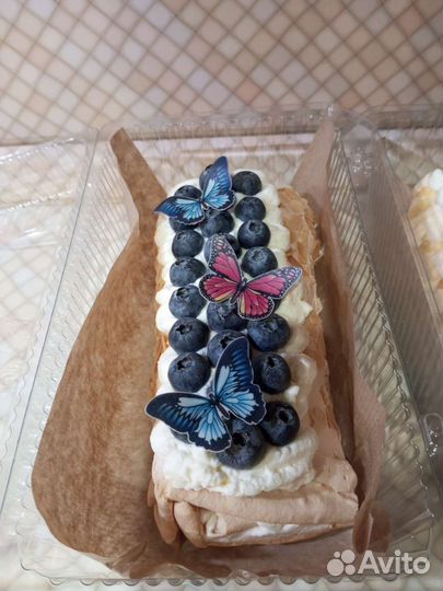 Меренговый рулет