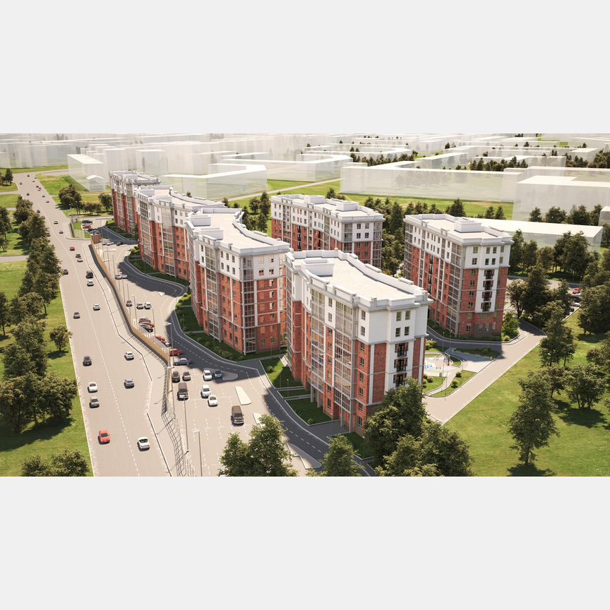1-к. квартира, 39,2 м², 3/8 эт.