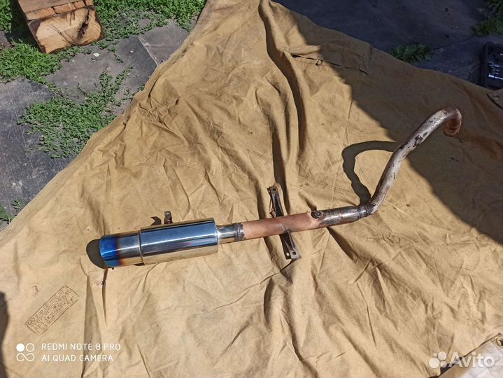 Глушитель прямоточный Ваз 2107,05,06