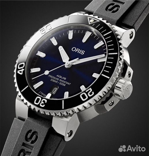 Часы Oris Aquis Date 41,5 mm Blue