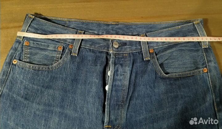 Мужские джинсы levis 501 w34l30
