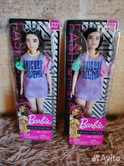 Кукла барби игра с модой 127 fashionistas