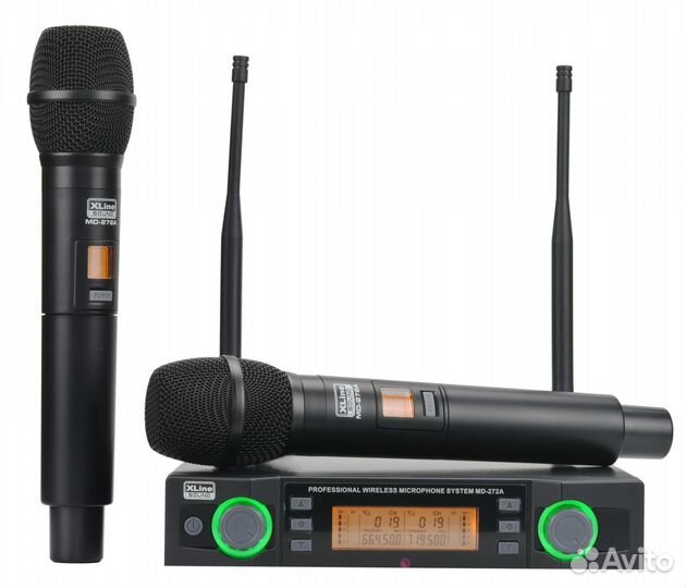 XLine MD-272A Два ручных микрофона радио