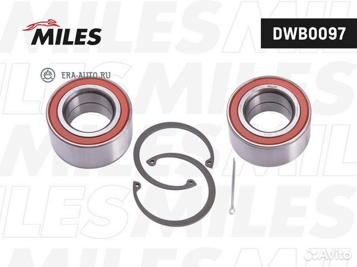 Miles DWB0097 Подшипник ступ.opel astra/corsa/kade