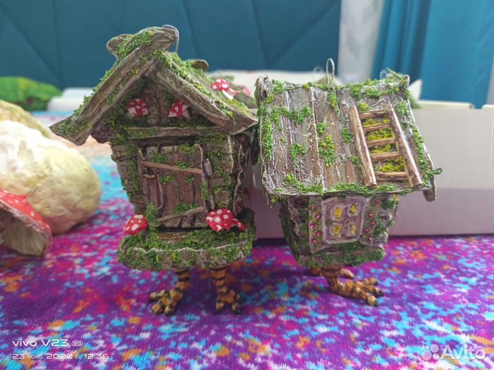 Ватные елочные игрушки новые