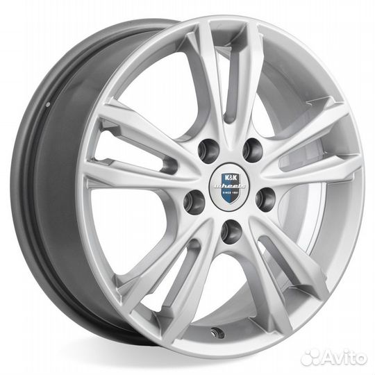 R16 4x100 6J ET40 D67,1 К&К Samara (кс866) Сильвер