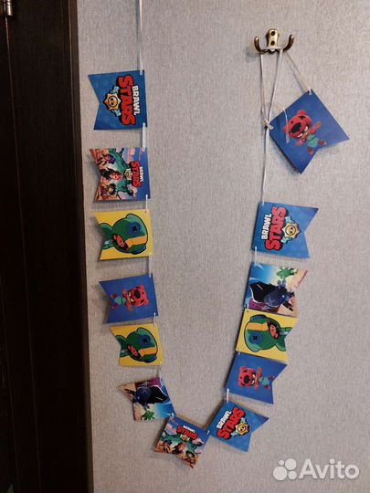 Гирлянда Бравл старс