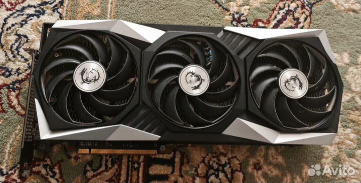 Видеокарта MSI AMD Radeon RX 6800 XT gaming X trio