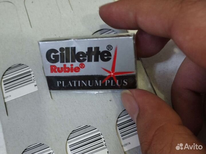 Лезвия для бритья gillette rubie