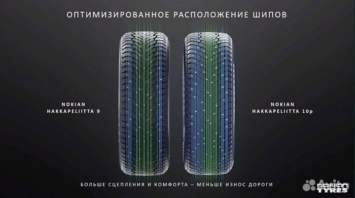 Nokian Tyres Hakkapeliitta 10p SUV 215/60 R17 100T