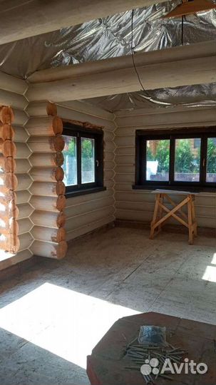 Теплый шов (герметизация) деревянного сруба