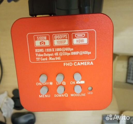 51mp 4k камера sony для микроскопа