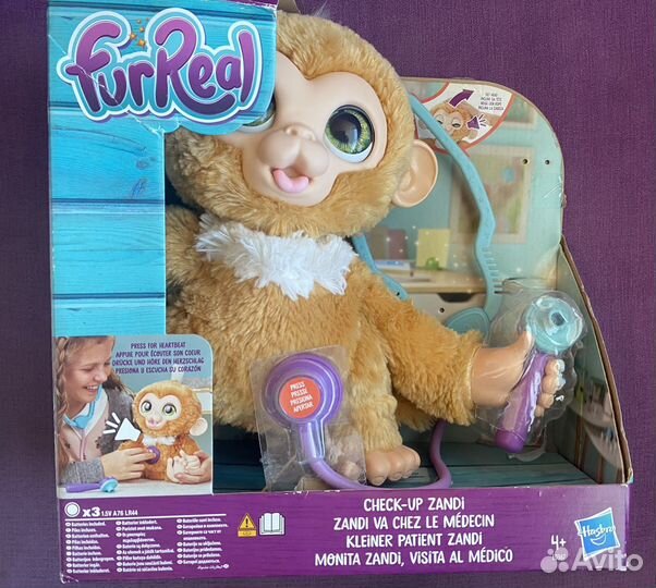 Вылечи обезьянку набор Hasbro Furreal Friends