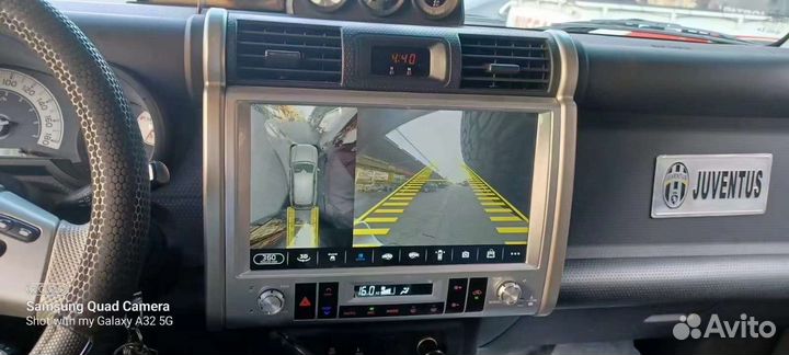 Штатная магнитола Toyota FJ