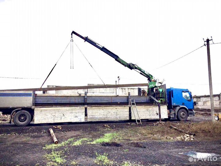 Грузоперевозки / Аренда длинномера с манипулятором