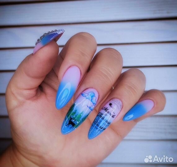 Маникюр с покрытием гель лак