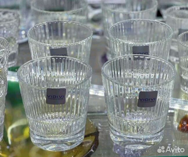 Хрустальные стаканы Чехия и Италия