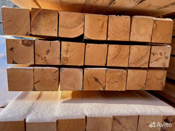 Доска обрезная 25х150х6000мм 1 сорт ГОСТ