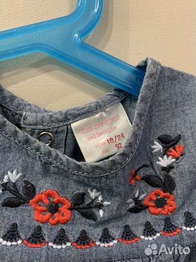 Джинсовые платья для девочки