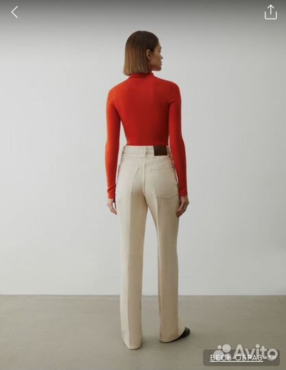 12storeez wideleg 413 бежевые джинсы 28 32