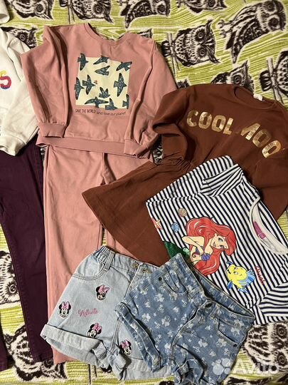 Пакет вещей для девочки Next, Carters, Zara