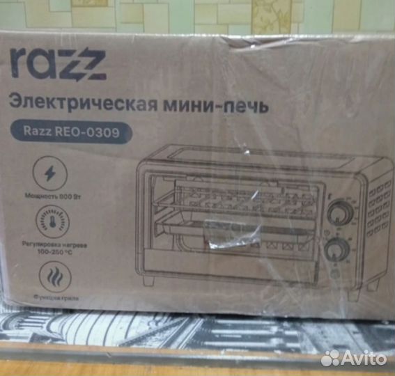 Электропечь духовка мини