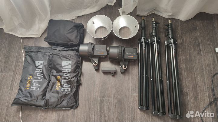 Комплект переносного импульсного света