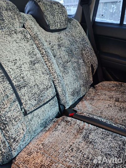 Чехлы велюр на Саньенг Кайрон