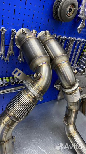 Даунпайп(downpipe) Bmw m5 f90 x5m f95