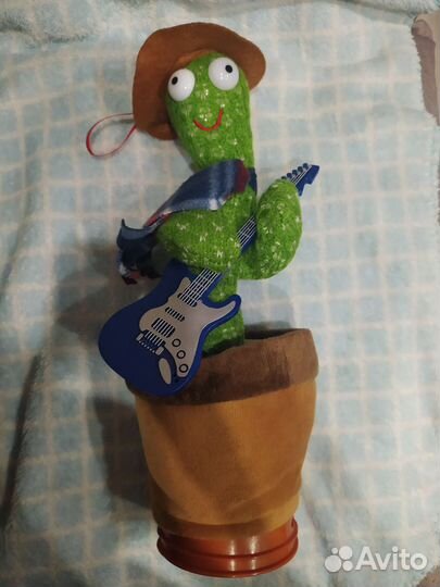Игрушка поющий кактус