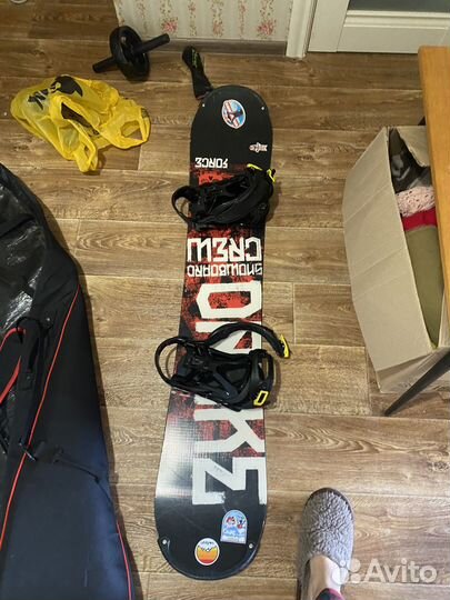 Сноуборд и крепления