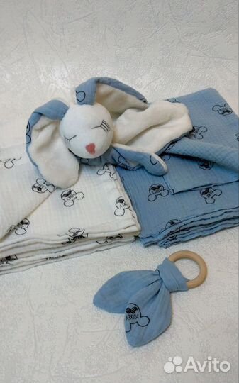 Муслиновый комплект пелёнки