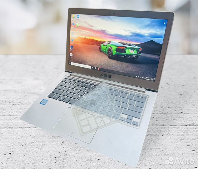 Супертонкий игровой ноутбук Asus ZenBook 512gb/8gb