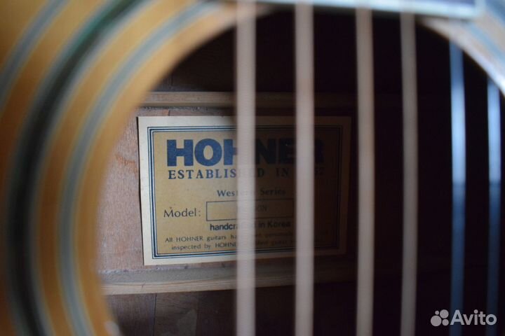 Акустическая гитара Hohner MW600n Винтаж Корея