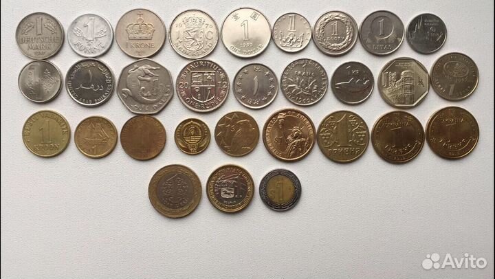 Монеты единицы