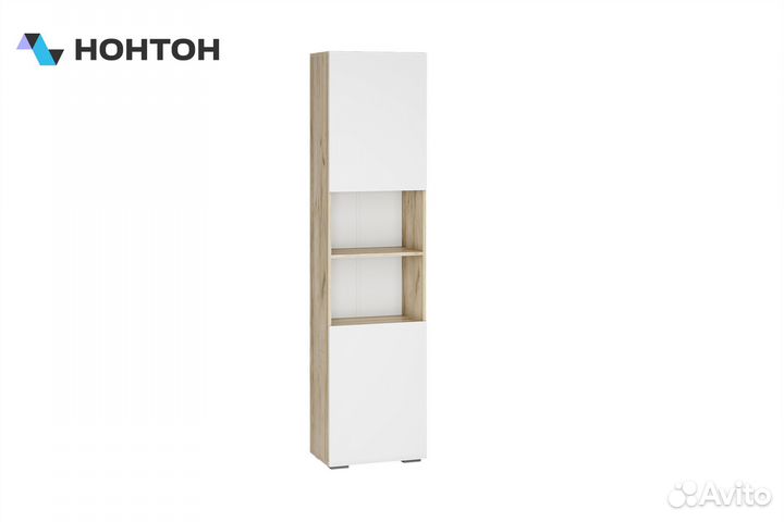 Пенал открытый Вирола по-500 дуб крафт серый / бел