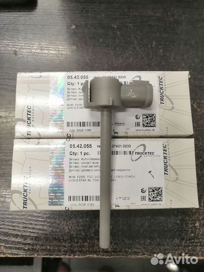 Датчик уровня охлаждающей жидкости Ман Ф2000