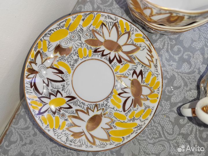 Чашка с блюдцем лфз