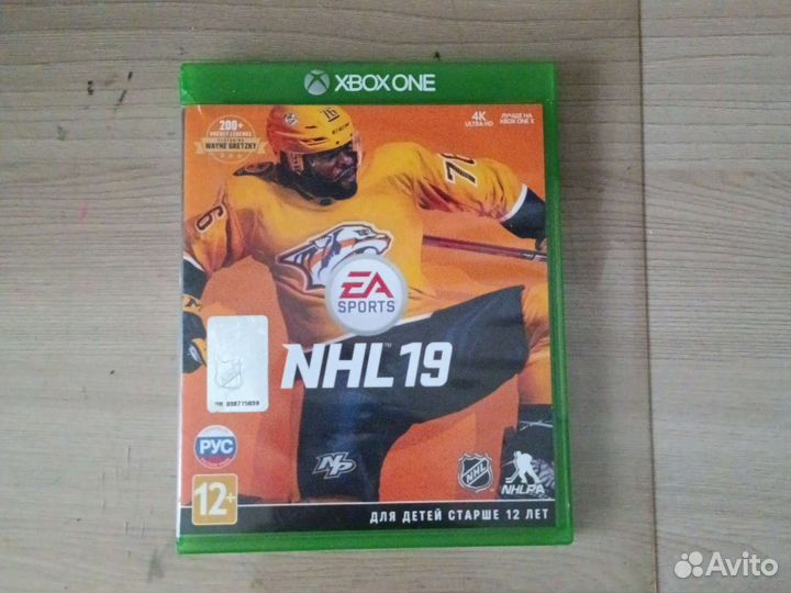Диск Nhl 19 xbox One