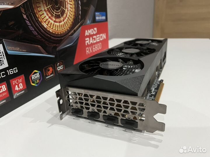 Видеокарта amd radeon rx 6800