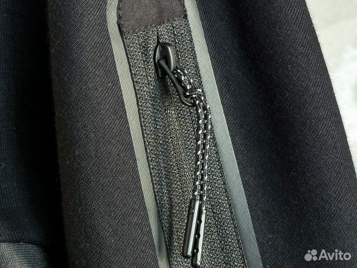 Jacket Nike Tech Fleece Dark Grey Orange