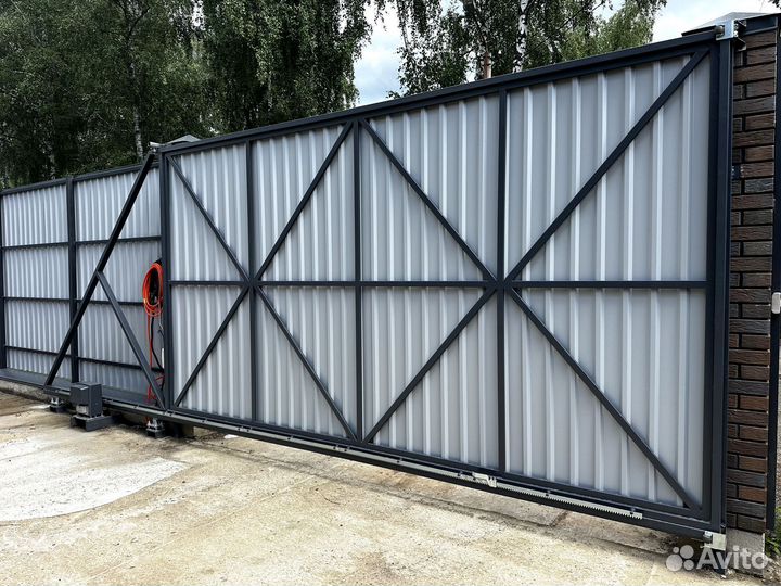 Ворота и заборы под ключ