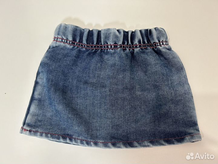 Юбка джинсовая