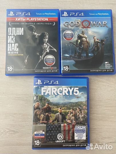 Игры для приставки PS 4