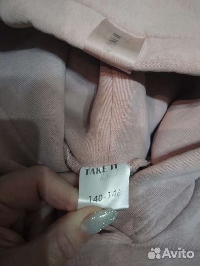 Утеплённый спортивный костюм на девочку 140-146