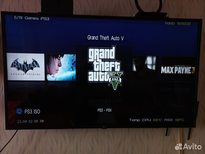 Sony PS3 slim прошитая