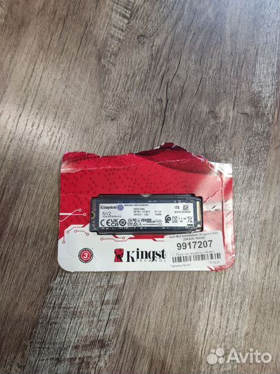 SSD M.2 накопитель Kingston NV2, 1000Gb, новый