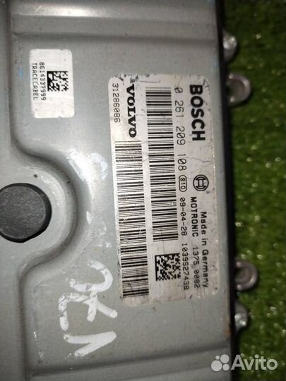 Блок управления двс Volvo V70