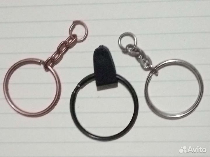 Брелок жетон цепочка кольцо медальон основа
