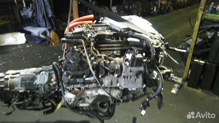 Двигатель в сборе двс lexus LS600 UVF45 2UR-FSE 20